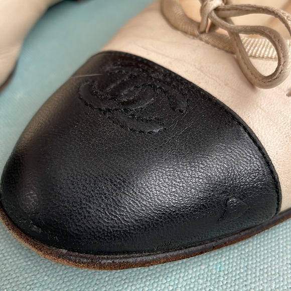 Vintage Chanel Flats Ballerinas - Picture 12 of 16
